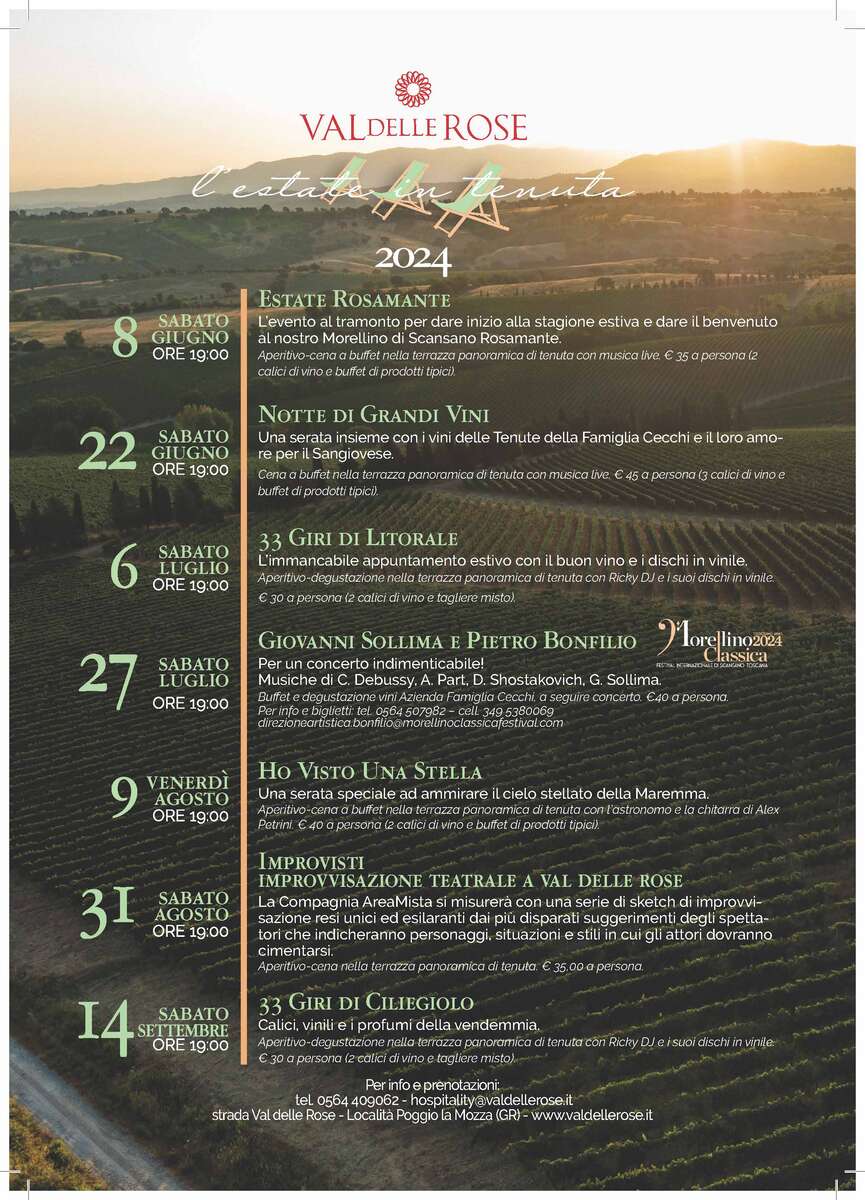 calendario eventi 2023